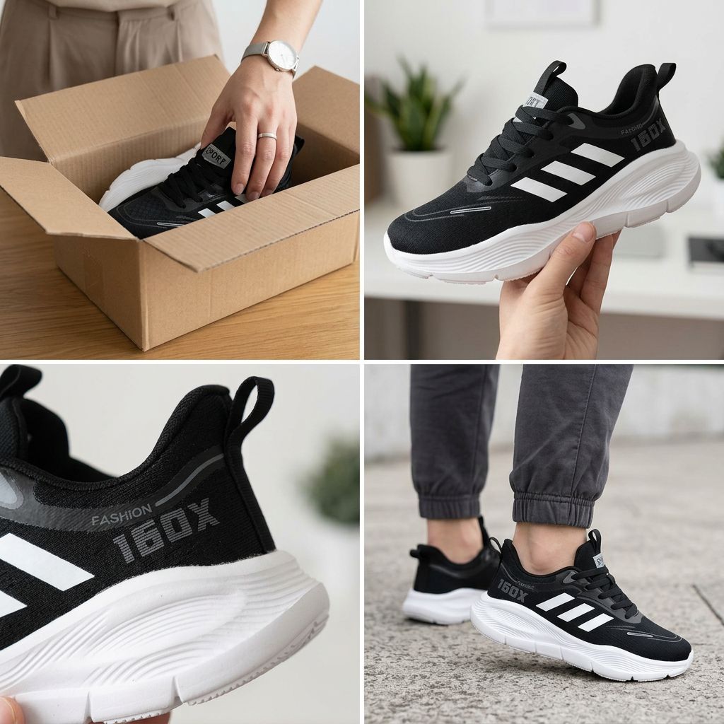 160x White Black