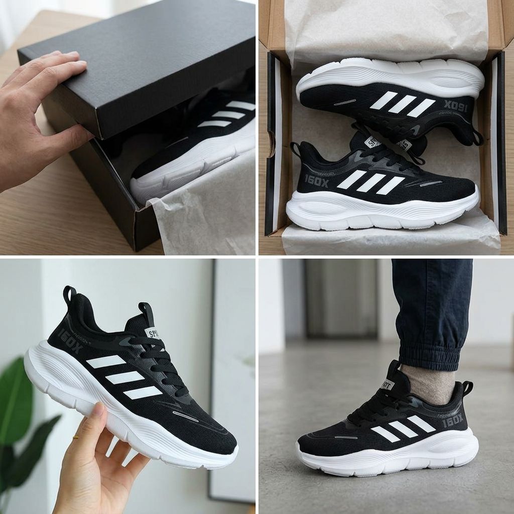 160x White Black